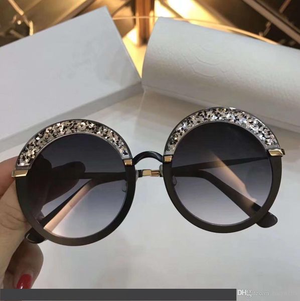women gotha s gold matte black grey gradient round sunglasses sonnenbrille fashion brand gafas de sol with hard box, White;black
women gotha s gold matte black grey gradient round sunglasses sonnenbrille fashion brand gafas de sol with hard box, White;black