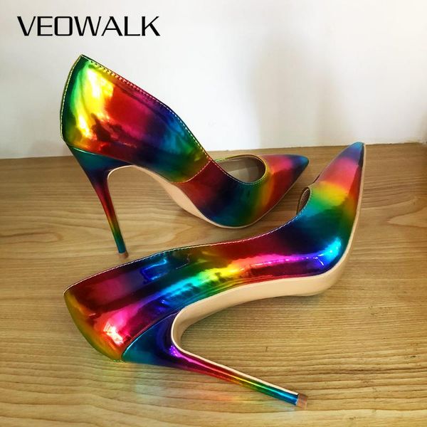 dress shoes veowalk artsy glossy colorful print women pointed toe high heels ladies slip on stilettos pumps night club thin heel, Black
dress shoes veowalk artsy glossy colorful print women pointed toe high heels ladies slip on stilettos pumps night club thin heel, Black