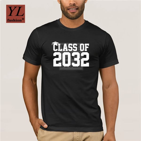 100 cotton t shirt class of 2032 grow with me graduation school culture tshirt