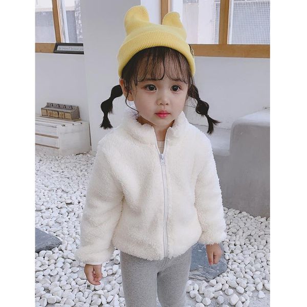 winter toddler outwear warm kids baby girls boys cute zipper solid thick fleece long sleeve coat outwear veste pour enfant fille, Blue;gray
winter toddler outwear warm kids baby girls boys cute zipper solid thick fleece long sleeve coat outwear veste pour enfant fille, Blue;gray