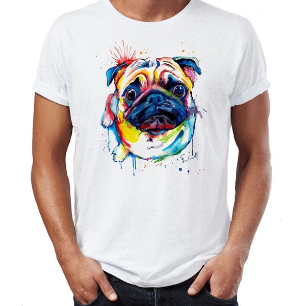 2020 summer style 100% cotton pug water colour art dog cute mens t shirt tee shirt
2020 summer style 100% cotton pug water colour art dog cute mens t shirt tee shirt
