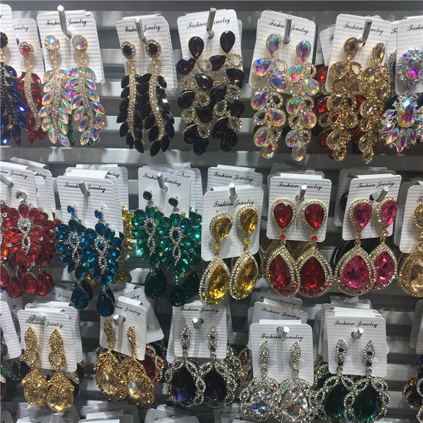 wholesale 12 pairs mixed lot wedding bridal statement crystal earrings women rhinestone drop dangle earrings party jewelry 200923, Silver
wholesale 12 pairs mixed lot wedding bridal statement crystal earrings women rhinestone drop dangle earrings party jewelry 200923, Silver