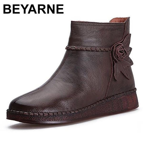 beyarne soft cowhide flower mother autumn boots soft bottom comfort women leather shoes fashion stylish flat boots women shoes, Black
beyarne soft cowhide flower mother autumn boots soft bottom comfort women leather shoes fashion stylish flat boots women shoes, Black