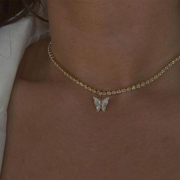 glaming silver plated butterfly necklace choker chain for women statement crystal rhinestone necklace pendant wholesale jewelry
glaming silver plated butterfly necklace choker chain for women statement crystal rhinestone necklace pendant wholesale jewelry