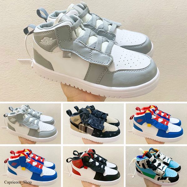 1 1s kids basketball shoes preschool signed high youth chicago born baby infant toddler trainers small boys girls, Black
1 1s kids basketball shoes preschool signed high youth chicago born baby infant toddler trainers small boys girls, Black