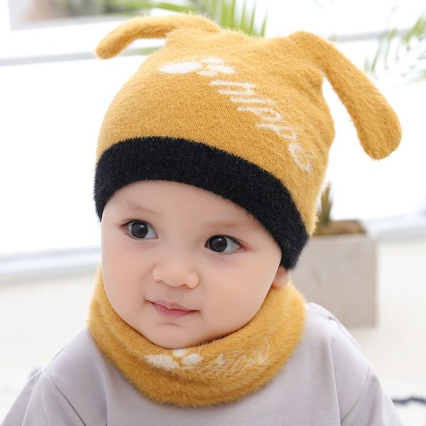 baby winter infant collar scarves neckerchiefs warmer scarf letters print hat headwear set children's sets, Yellow
baby winter infant collar scarves neckerchiefs warmer scarf letters print hat headwear set children's sets, Yellow
