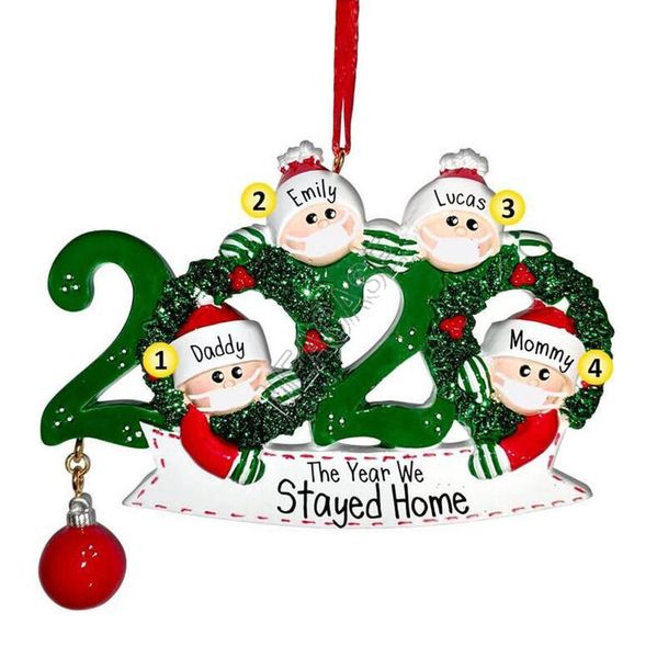 family of 2/3/4/5/67 christmas ornament quarantine christmas tree hanging pendent xmas home party resin santa claus mask charms d91104
family of 2/3/4/5/67 christmas ornament quarantine christmas tree hanging pendent xmas home party resin santa claus mask charms d91104