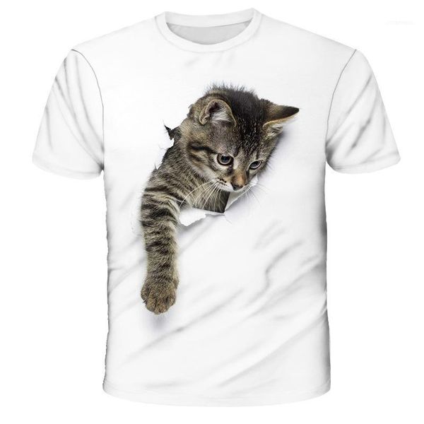 shape printed crew neck short sleeve male casual mens clothing summer mens designer tshirts cat, White;black
shape printed crew neck short sleeve male casual mens clothing summer mens designer tshirts cat, White;black