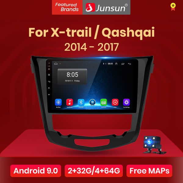 junsun v1 2g + 32g android 9.0 for x-trail qashqai 2014 - 2020 car radio multimedia video player navigation gps 2 din dvd car dvd
junsun v1 2g + 32g android 9.0 for x-trail qashqai 2014 - 2020 car radio multimedia video player navigation gps 2 din dvd car dvd