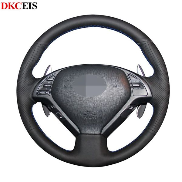hand-stitched black soft artificial leather car steering wheel cover for infiniti g g35 g25 g37 ex ex37 ex35 q q60 q40 qx50 (us
hand-stitched black soft artificial leather car steering wheel cover for infiniti g g35 g25 g37 ex ex37 ex35 q q60 q40 qx50 (us