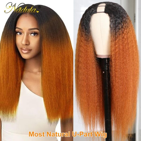 kinky straight u part wig human hair t1b/30 u part wig for black women 150% density nadula hair ombre glueless lace wigs, Black;brown
kinky straight u part wig human hair t1b/30 u part wig for black women 150% density nadula hair ombre glueless lace wigs, Black;brown