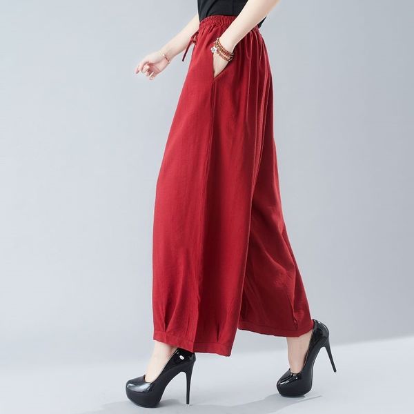 plus size pants women autumn new straight wide-leg pants artistic solid color female trousers ankle length women, Black;white
plus size pants women autumn new straight wide-leg pants artistic solid color female trousers ankle length women, Black;white