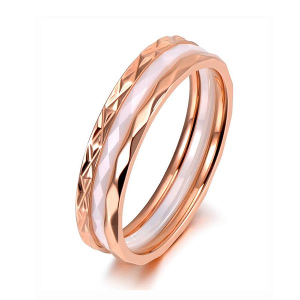original design titanium steel white/black cut ceramic ring jewelry rose gold wedding engagement rings for women r19135, Slivery;golden
original design titanium steel white/black cut ceramic ring jewelry rose gold wedding engagement rings for women r19135, Slivery;golden