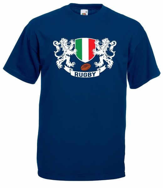 2019 new tee shirt t-shirt shirt italy rugbyer shirt national third time summer cotton t-shirt