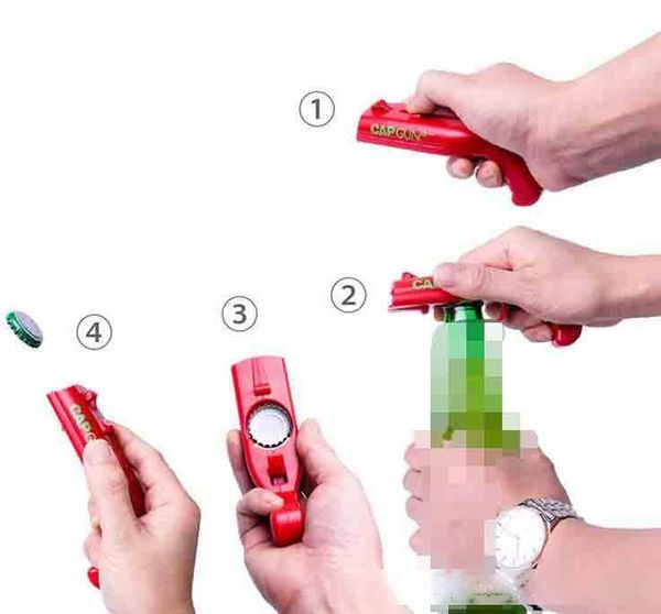 can openers spring cap catapult launcher gun shape bar tool drink opening shooter beer bottle opener creative 3 colors
can openers spring cap catapult launcher gun shape bar tool drink opening shooter beer bottle opener creative 3 colors