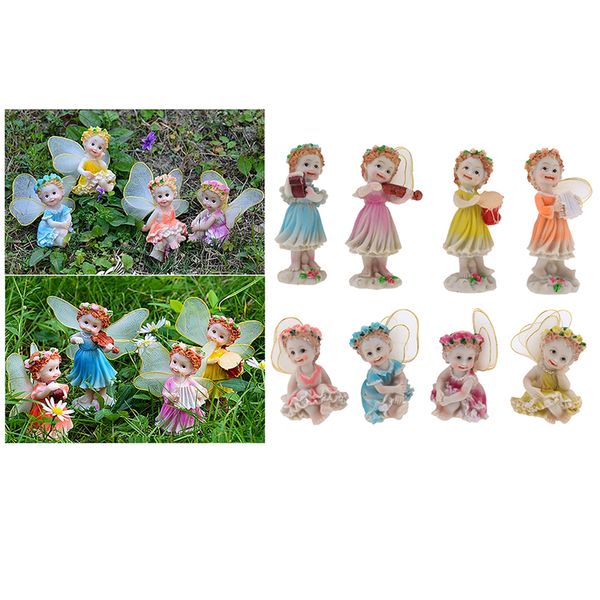8pcs miniature musician flower fairy resin garden dollhouse decoration
8pcs miniature musician flower fairy resin garden dollhouse decoration