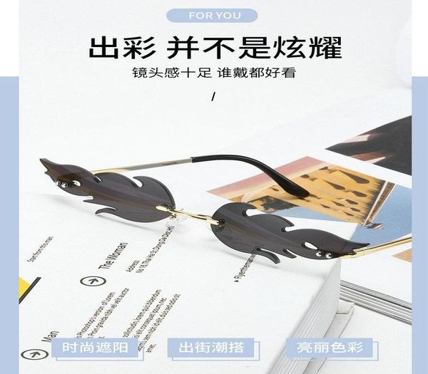 пламя очки огонь пламя солнцезащитные очки женщины мужчины rimless волна солнцезащитные очки новый 2019 мода очки luxury trending конкретизи, White;black
пламя очки огонь пламя солнцезащитные очки женщины мужчины rimless волна солнцезащитные очки новый 2019 мода очки luxury trending конкретизи, White;black