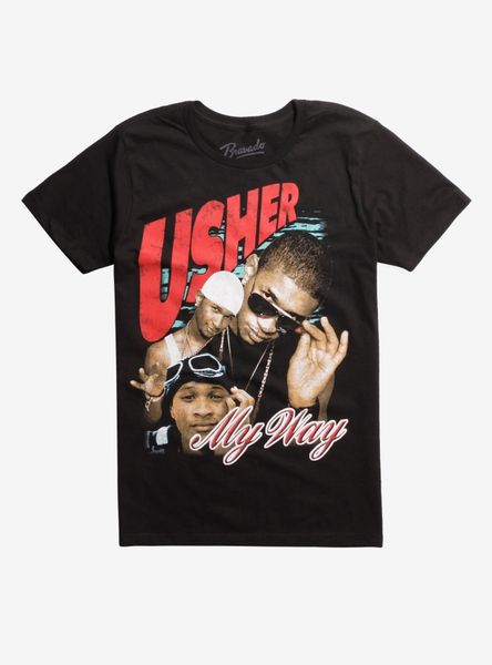 мужская мода с коротким рукавом хлопок футболку usher my way t-shirt мужские punk tshirts
мужская мода с коротким рукавом хлопок футболку usher my way t-shirt мужские punk tshirts