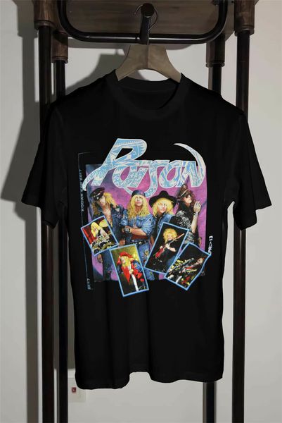 80s poison t-shirt open up and say..item size s-2xl humorous tee shirt