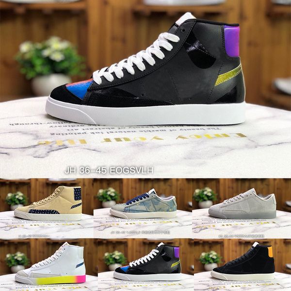 2020 blazer mid 77 vntg suede womens mens sports running shoes laser sashiko rainbow skateboard sneakers chaussures 36-45 with box
2020 blazer mid 77 vntg suede womens mens sports running shoes laser sashiko rainbow skateboard sneakers chaussures 36-45 with box