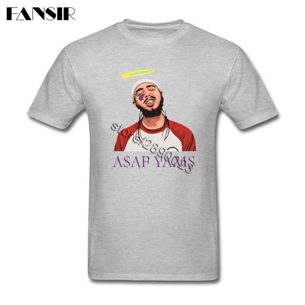 leisure tshirts men's white short sleeve custom asap yams teenage clothes men t shirt