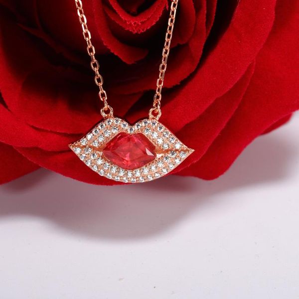 925 sterling silver fine jewelry red lips pendant necklaces for womens girls party birthday gifts 6pcs lot wholesale
925 sterling silver fine jewelry red lips pendant necklaces for womens girls party birthday gifts 6pcs lot wholesale