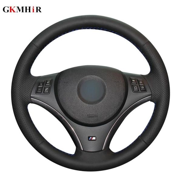 black artificial leather car steering wheel cover for e90 325i 330i 335i e87 120i 130i 120d
black artificial leather car steering wheel cover for e90 325i 330i 335i e87 120i 130i 120d
