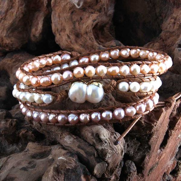 tennis rh fashion boho bracelet pearl armbander freshwater 3 strands woven wrap bracelets drop, Golden;silver
tennis rh fashion boho bracelet pearl armbander freshwater 3 strands woven wrap bracelets drop, Golden;silver