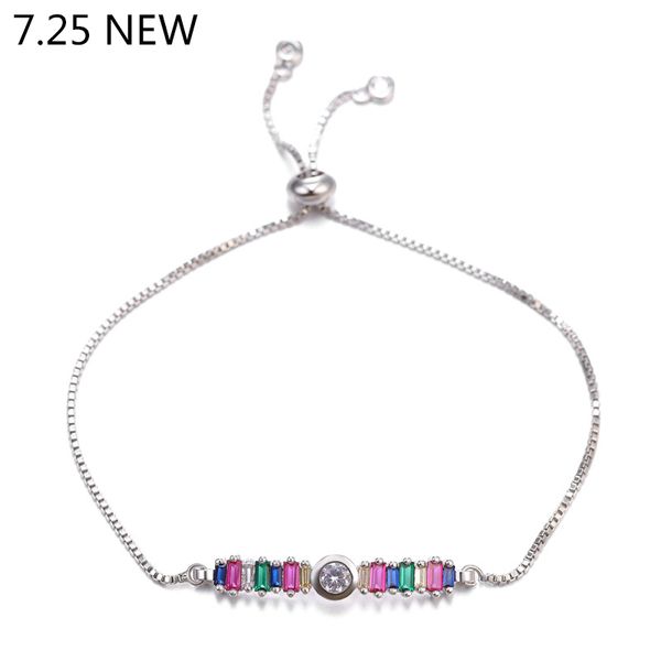 link, chain juwang fashion diy cubic zirconia multicolor rainbow charm bracelets for women girls adjustable bracelet jewelry, Black
link, chain juwang fashion diy cubic zirconia multicolor rainbow charm bracelets for women girls adjustable bracelet jewelry, Black