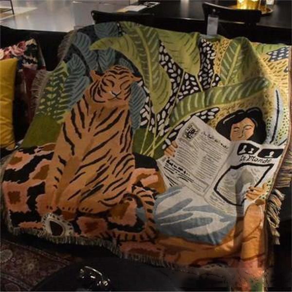 nordic newspaper girl throw blanket multifunction tiger sofa covers cobertor tassel dust cover air conditioning blankets
nordic newspaper girl throw blanket multifunction tiger sofa covers cobertor tassel dust cover air conditioning blankets