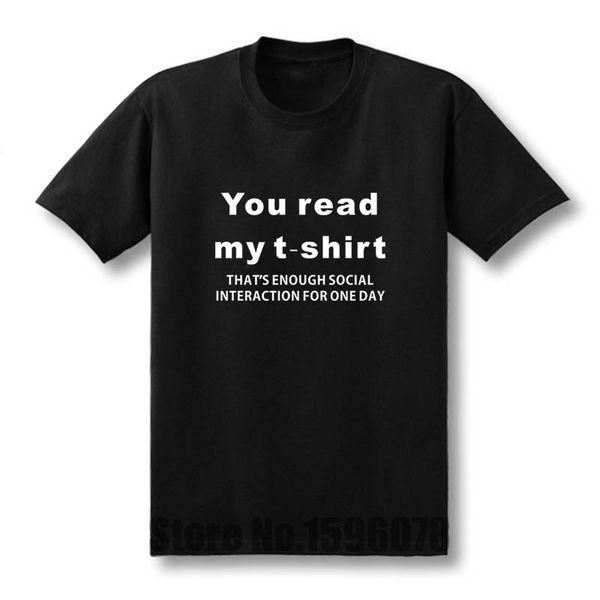 new fashion you read my t-shirt anti social new mens cotton funny t shirt men cotton short sleeve t-shirt tees
new fashion you read my t-shirt anti social new mens cotton funny t shirt men cotton short sleeve t-shirt tees