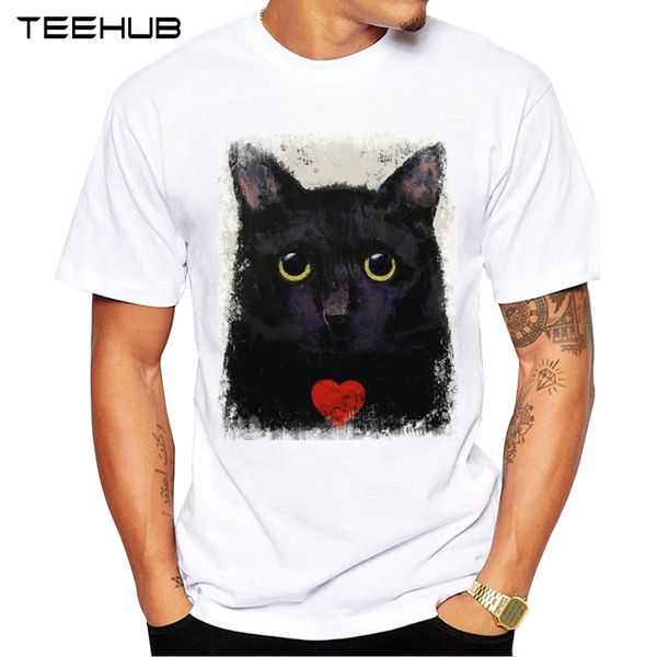 2019 teehub men's fashion love cat printed short sleeve t-shirt hipster o-neck design cool desgin tee
2019 teehub men's fashion love cat printed short sleeve t-shirt hipster o-neck design cool desgin tee