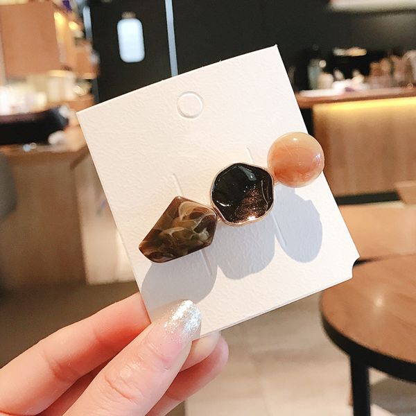 fashion candy color irregular hairpin matte geometric metal hairclip women side bangs hair clip accessory ll@17, Golden;silver
fashion candy color irregular hairpin matte geometric metal hairclip women side bangs hair clip accessory ll@17, Golden;silver