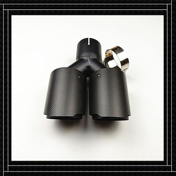 carbon fiber burnt matte black universal dual exhaust pipe muffler car accessories modification 1 piece
carbon fiber burnt matte black universal dual exhaust pipe muffler car accessories modification 1 piece