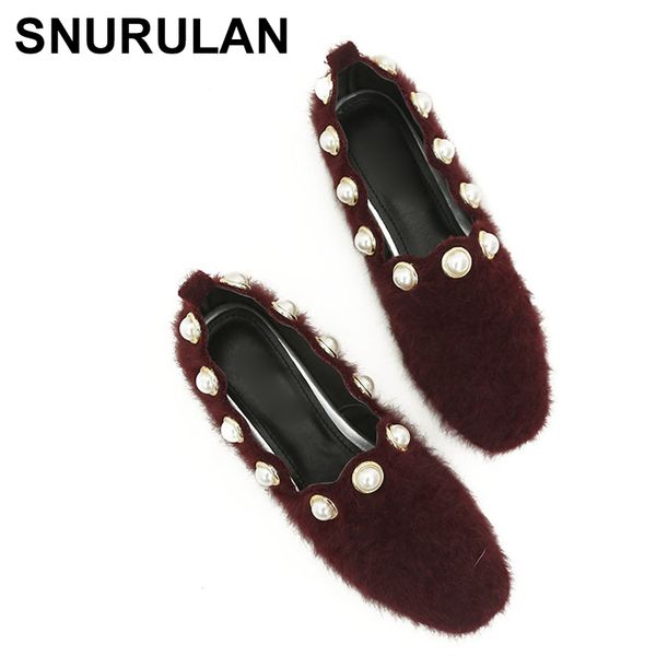 snurulan large size shoes women's shoes with flat soles from low heels with pearls women's loafers pointed toe, Black
snurulan large size shoes women's shoes with flat soles from low heels with pearls women's loafers pointed toe, Black