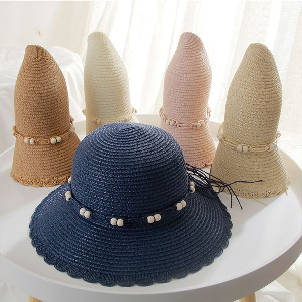 wide brim hats summer travel sun hat female korean version of the japanese small fresh protection seaside holiday beach wild, Blue;gray
wide brim hats summer travel sun hat female korean version of the japanese small fresh protection seaside holiday beach wild, Blue;gray