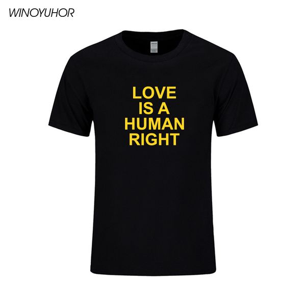 love is human right letter printed t-shirt men summer casual lgbt gay pride t shirt cotton funny camisetas masculina
love is human right letter printed t-shirt men summer casual lgbt gay pride t shirt cotton funny camisetas masculina