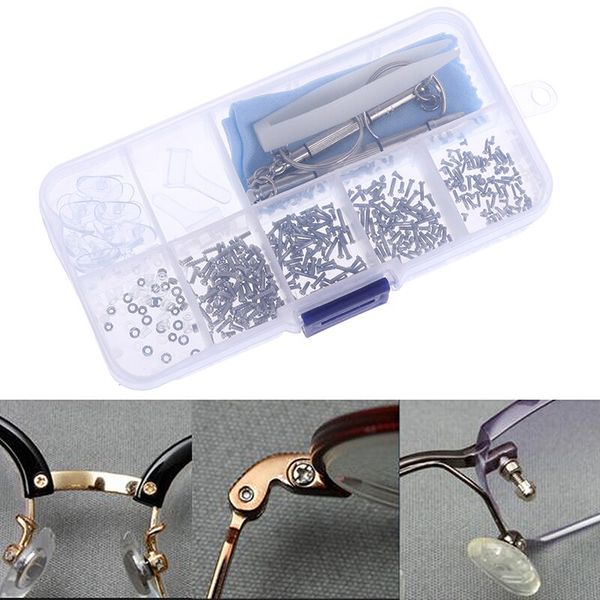 sunglasses frames 1set screw nut nose pad ear hook eyeglass sun glasses repair tool assortment kit, Silver
sunglasses frames 1set screw nut nose pad ear hook eyeglass sun glasses repair tool assortment kit, Silver