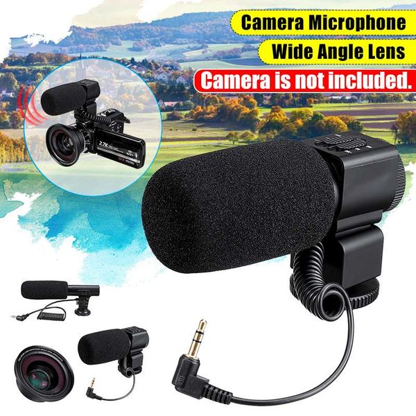 professional 4k hdr camcorder video camera wide-angle lens audio plug for camera digital video computer camcorder accessories
professional 4k hdr camcorder video camera wide-angle lens audio plug for camera digital video computer camcorder accessories