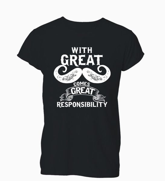 2019 new brand sale great mustache great responsibility hipster t-shirt tshirt mens
2019 new brand sale great mustache great responsibility hipster t-shirt tshirt mens