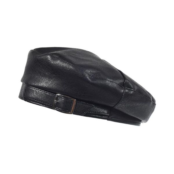 fashion leather beret hat women cap female ladies beanie beret girls for spring and autumn, Blue;gray
fashion leather beret hat women cap female ladies beanie beret girls for spring and autumn, Blue;gray