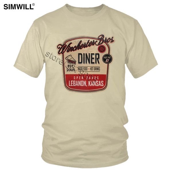 brand new тройники для мужчин хлопок винчестер bros diner магазин t-shirt коротким рукавом supernatural вскользь тенниска смешной подарок од
brand new тройники для мужчин хлопок винчестер bros diner магазин t-shirt коротким рукавом supernatural вскользь тенниска смешной подарок од