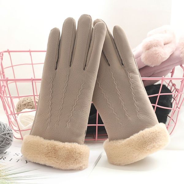 women winter faux leather touch screen gloves thermal lined warm driving mittens dxaa, Blue;gray
women winter faux leather touch screen gloves thermal lined warm driving mittens dxaa, Blue;gray