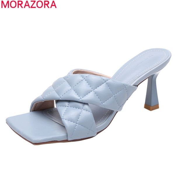 morazora women sandals 2020 fashion high heels mules shoes simple open toe party dress shoes summer solid color ladies shoes 0925, Black
morazora women sandals 2020 fashion high heels mules shoes simple open toe party dress shoes summer solid color ladies shoes 0925, Black