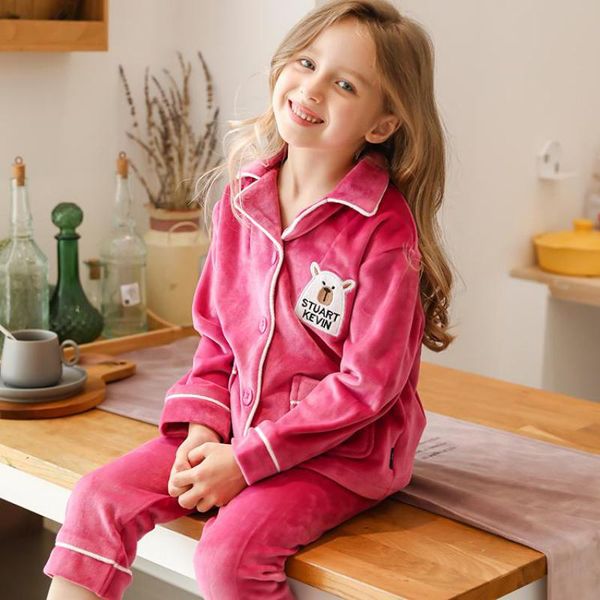 children's coral velvet girls pajamas autumn and winter baby flannel little girls girls' big children's home wear thickened s, Blue;red
children's coral velvet girls pajamas autumn and winter baby flannel little girls girls' big children's home wear thickened s, Blue;red
