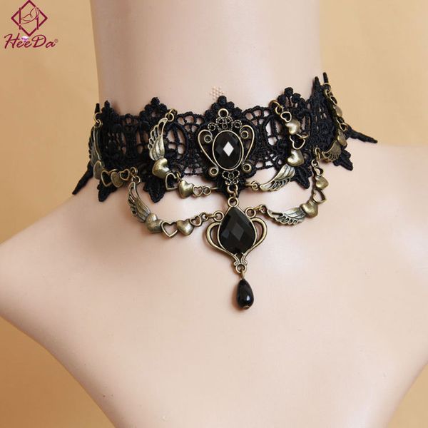 chokers heeda 2021 gothic punk dancing party necklace women personality cool choker vintage halloween costume neck accessories, Golden;silver
chokers heeda 2021 gothic punk dancing party necklace women personality cool choker vintage halloween costume neck accessories, Golden;silver