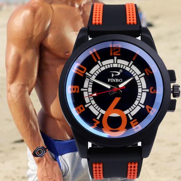 men quartz watch leban winner quarter-show wild temperament student silicone band sport fitness clock new 2020 black watches, Slivery;brown
men quartz watch leban winner quarter-show wild temperament student silicone band sport fitness clock new 2020 black watches, Slivery;brown