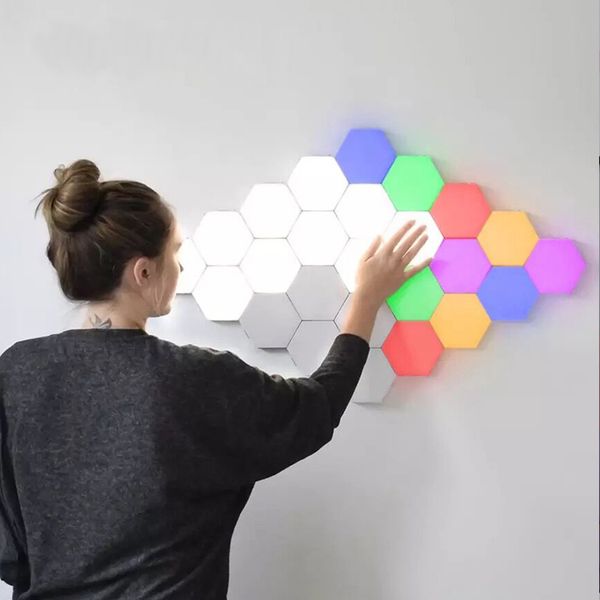rgb красочного дистанционного управления сенсорных сотовая лампа квант свет гексагональных изменения творческого цвета светодиодных лампы тв
rgb красочного дистанционного управления сенсорных сотовая лампа квант свет гексагональных изменения творческого цвета светодиодных лампы тв