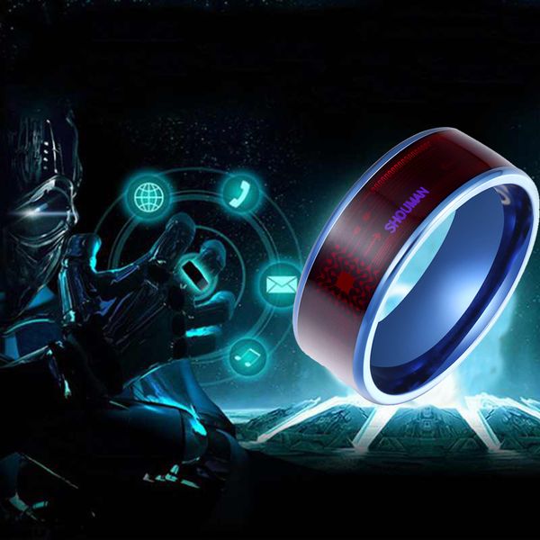 fashion men's ring magic wear nfc smart ring finger digital for android phones with functional couple stainless steel, Slivery;golden
fashion men's ring magic wear nfc smart ring finger digital for android phones with functional couple stainless steel, Slivery;golden