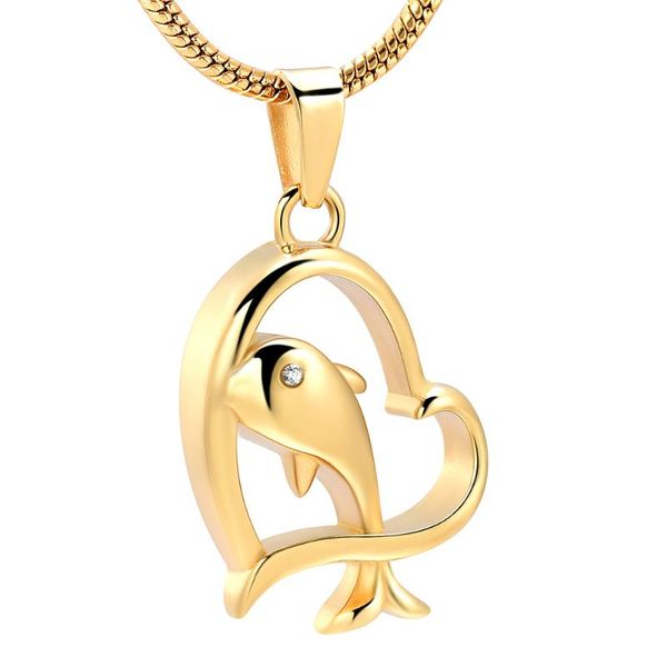 chains ijd10923 stainless steel dolphin pendant cremation for ashes urn pet human keepsake memorial heart necklace jewelry, Silver
chains ijd10923 stainless steel dolphin pendant cremation for ashes urn pet human keepsake memorial heart necklace jewelry, Silver